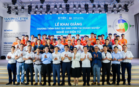 ETEK thúc đẩy mô hình đào tạo gắn liền doanh nghiệp trong lĩnh vực Tự động hóa và Cơ điện tử